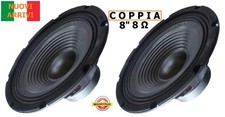 Coppia woofer - woofer, 8"