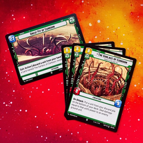 The sarlacc carkoon - carkoon, 3x