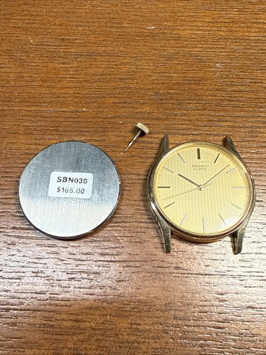 Orologio seiko base tono oro - orologio,
