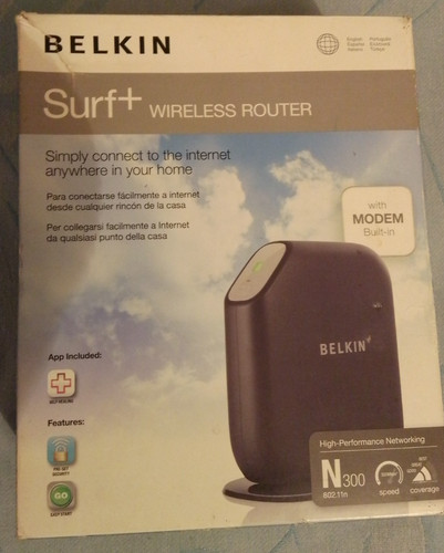 Modem belkin n300 wireless - modem,