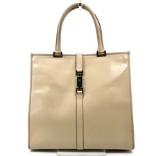 Borsa a tracolla originale Gucci vintage Jackie tote bag classica pelle beige