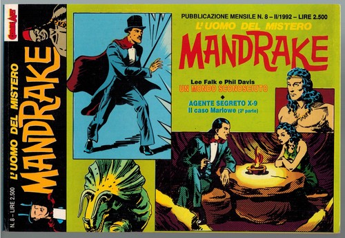 Mandrake comic art 1992 phil - 1992,