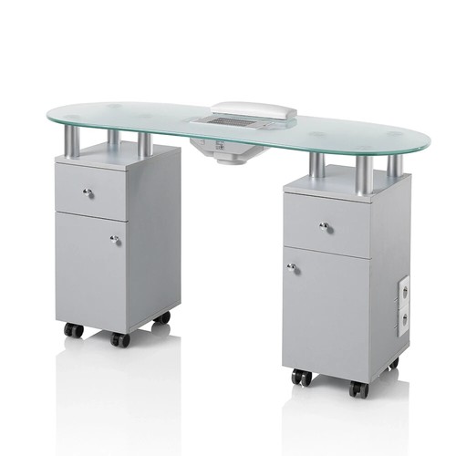 Tavolo con aspiratore vetro - aspiratore,