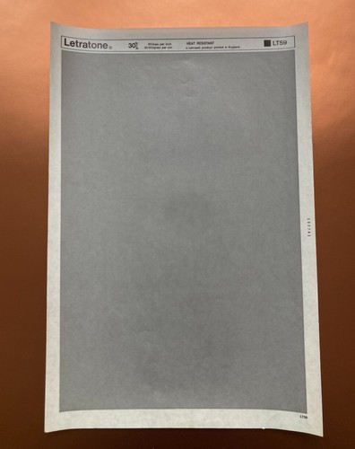 Letraset letratone 20 - letratone, 58