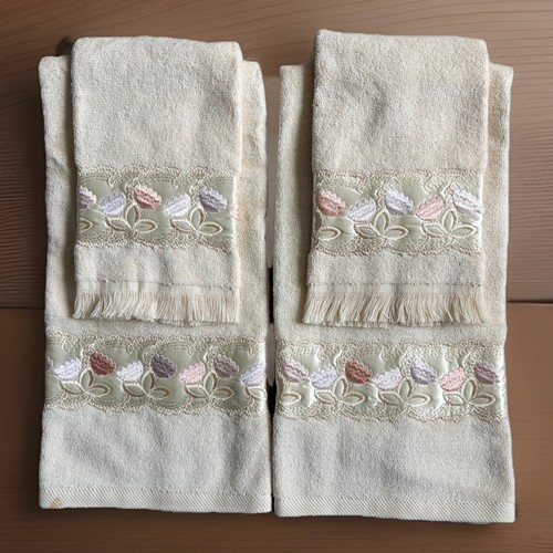 Set asciugamani vintage