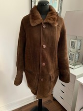 Giacca cappotto shearling vera