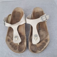 Sandali Birkenstock bianco numero 37 donna