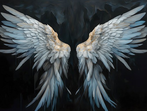 Quadro ali angelo - d'angelo, arte
