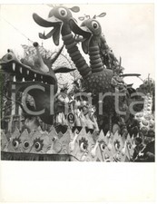 1959 CARNEVALE NIZZA Carro allegorico a tema "Raggiungimento della Luna" *Foto