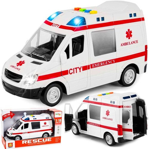 Malplay ambulanza 16 - ambulanza, 1:16