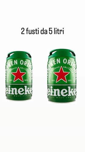 Fusti birra heineken - heineken, litri