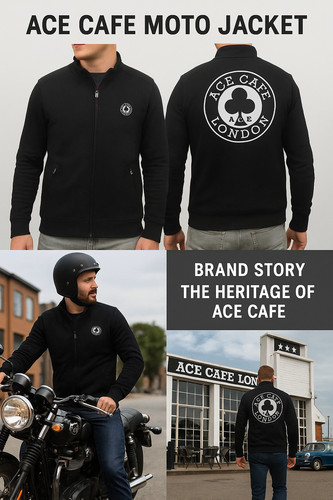 Giacca moto ace cafe stile - ace, cafe,