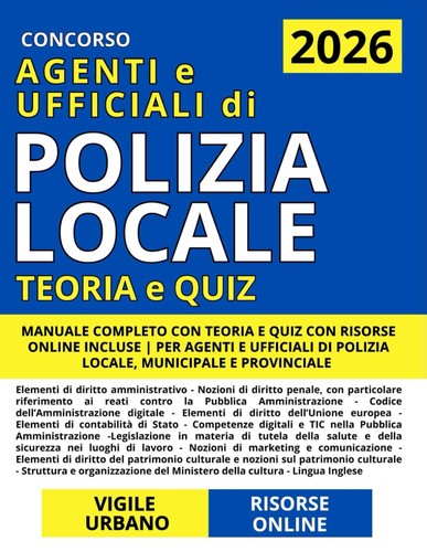 Concorso vigile urbano agenti - vigile,