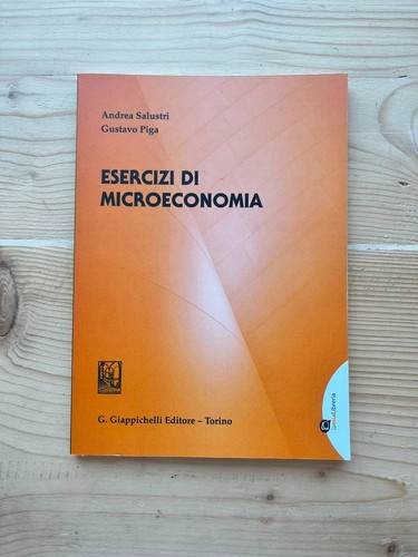 Esercizi microeconomia a - microeconomia,