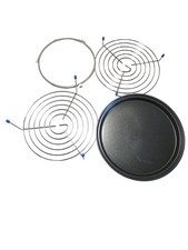 Ricambio  per Microonde SAMSUNG MC28H5015CK KIT Completo Piatto Griglia Anello 