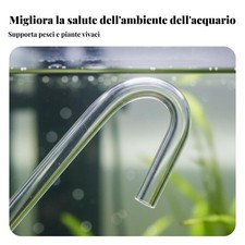 Tubo acrilico alta - u, in