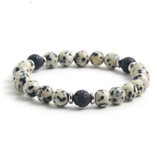 Bracciale in pietra elastico