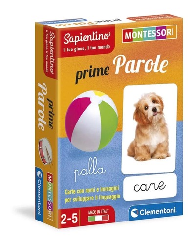 Clementoni carte prime - clementoni, parole
