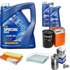 Mahle Controllo Set 7 L mannol Special Plus 10W-30 per VW Golf II 1.8i Gatto