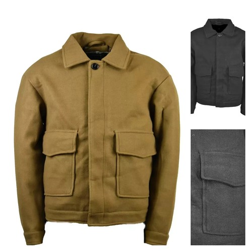 Cappotto corto uomo invernale