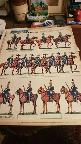 Fogli soldatini cavalleria - fogli,