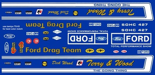 Decalcomanie ufficiali ford - decalcomanie,