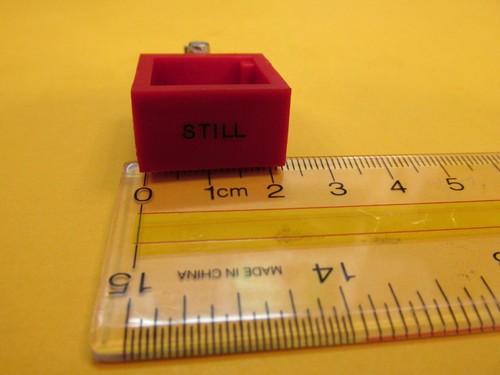 Manopola plastica rossa - , sankyo