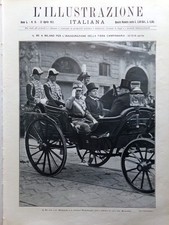L'Illustrazione Italiana 22 Aprile 1923 Visita Re Milano Mussolini Romagna Forlì