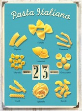 Pasta Italiana. Calendario
