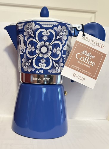 Brandani caffettiera blu - caffettiera,