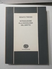 Libro Introduzione alla sociologia del Diritto Edizioni Einaudi
