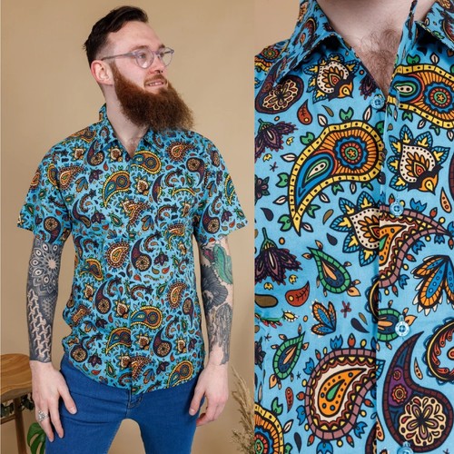 Run and fly camicia blu - and,