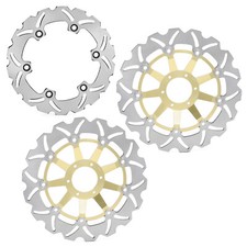 Wave Dischi Freno Posteriori Anteriori per Honda XL 1000 V Varadero 2003-2012