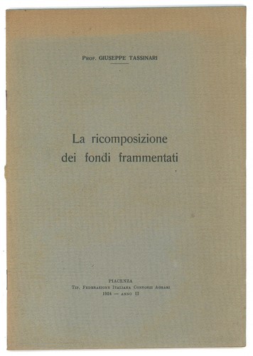 Tassinari giuseppe - tassinari,