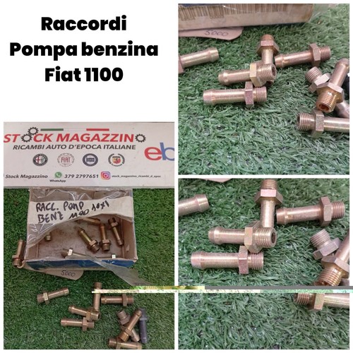 Raccordi pompa benzina nuovi - raccordi,