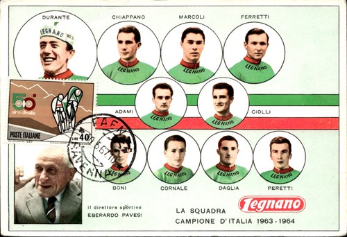 Cartolina sportiva squadra