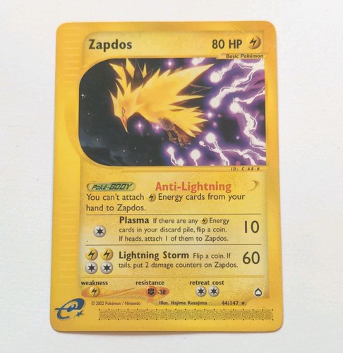 Zapdos 147 non holo - zapdos, 44/147