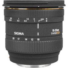 Sigma 10-20 mm f/4-5.6 EX DC -