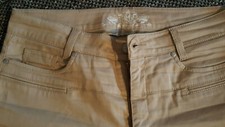 Cambio * pantaloni * 97% cotone 3% elastan * beige * stile M/L 40 * 5 tasche * 