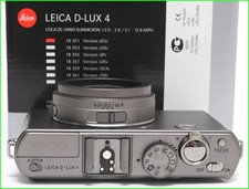 Leica D-Lux 4 Titanium Edition Set in scatola 18365 mai usato