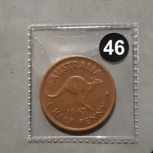 Australia half penny - australia, "half