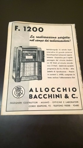 Vintage editoriale radio - vintage, f