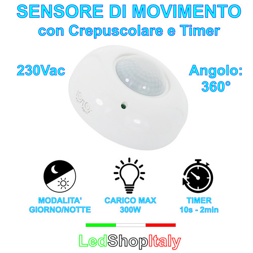 Sensore pir movimento - sensore,