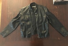 Giacca in ecopelle da uomo