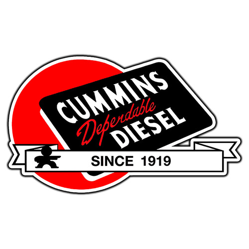 Adesivo cummins dependable - adesivo,