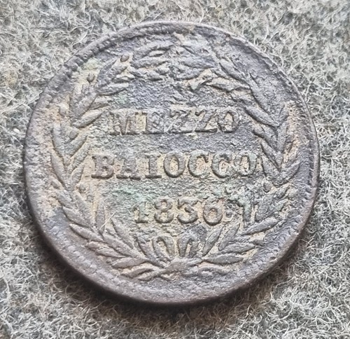 Moneta coin stato pontificio - moneta,