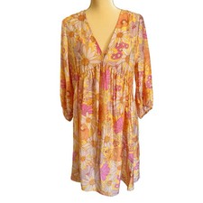 H&M Wild Floral smock dress