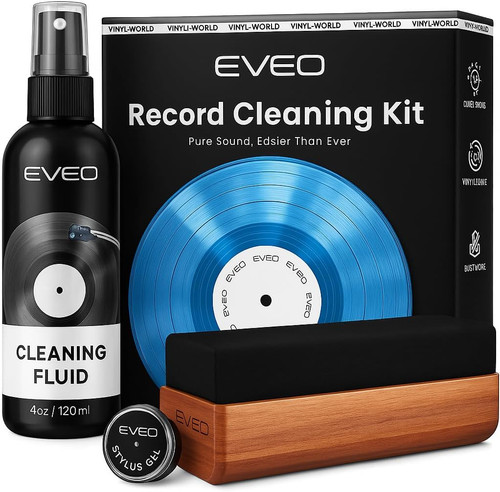 Vinyl record cleaning kit in - kit, 4
