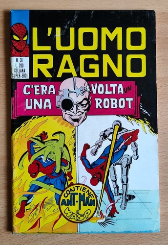 Uomo ragno anno 1971 - ragno,