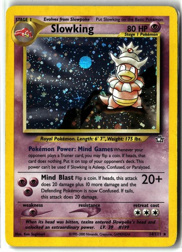 Slowking 14 111 holo - slowking, ⭐️